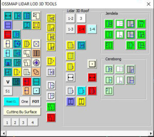 OSSMAP LiDAR LOD 3D